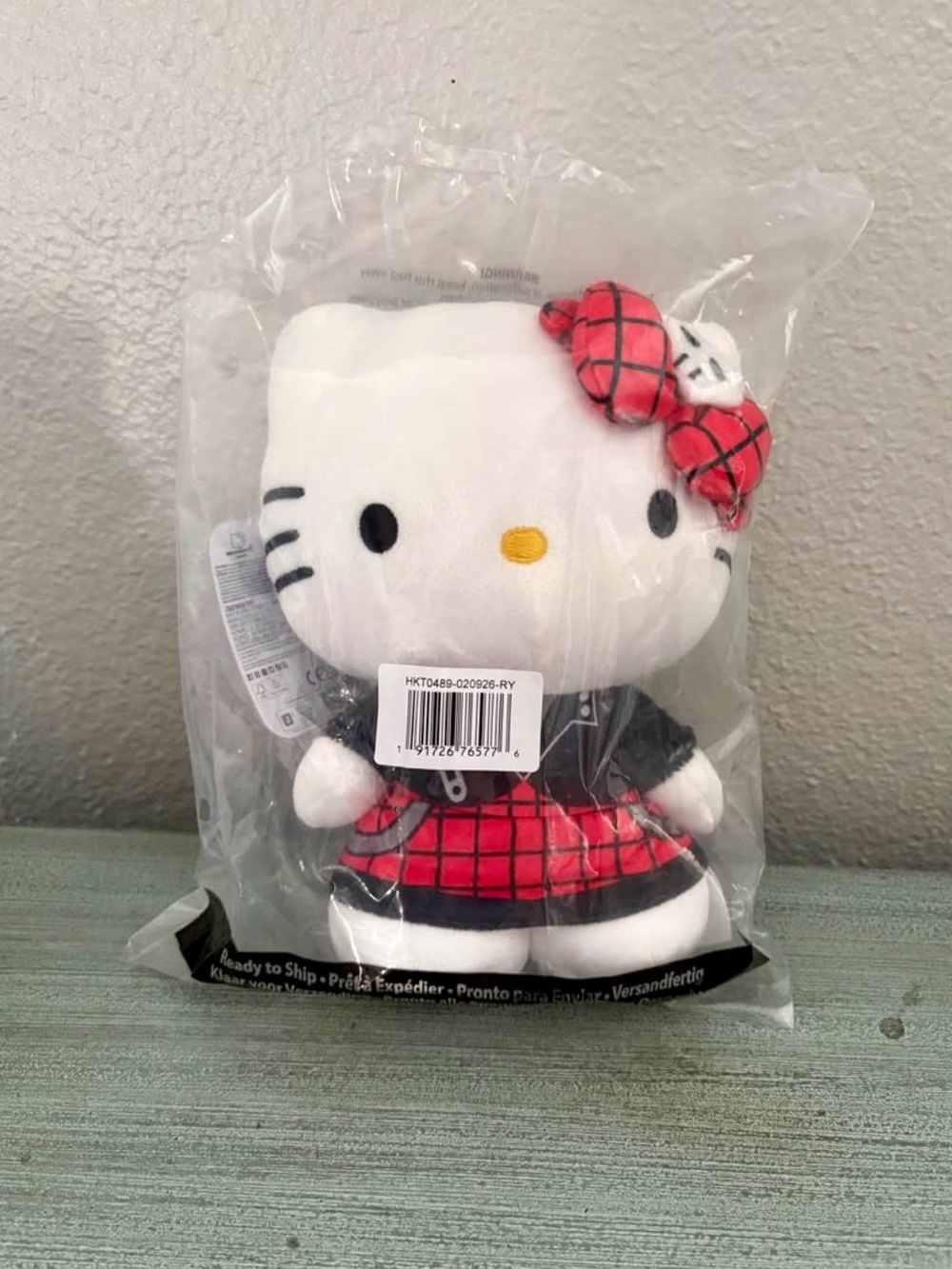 Hello Kitty Red Punks Plush - Kids Accessories